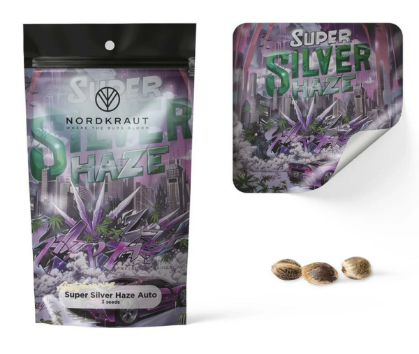 Samen 3x Super Silver Haze Automatik Nordkraut